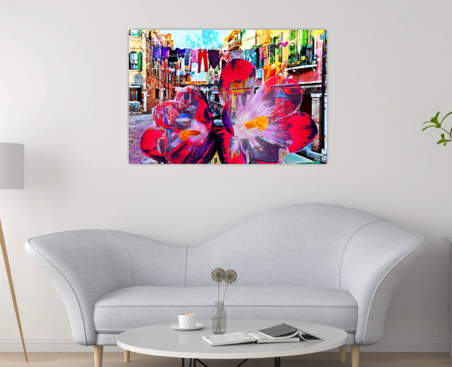 Venetian Flowers ORIGINAL DIGITAL ART by Alex Solodov