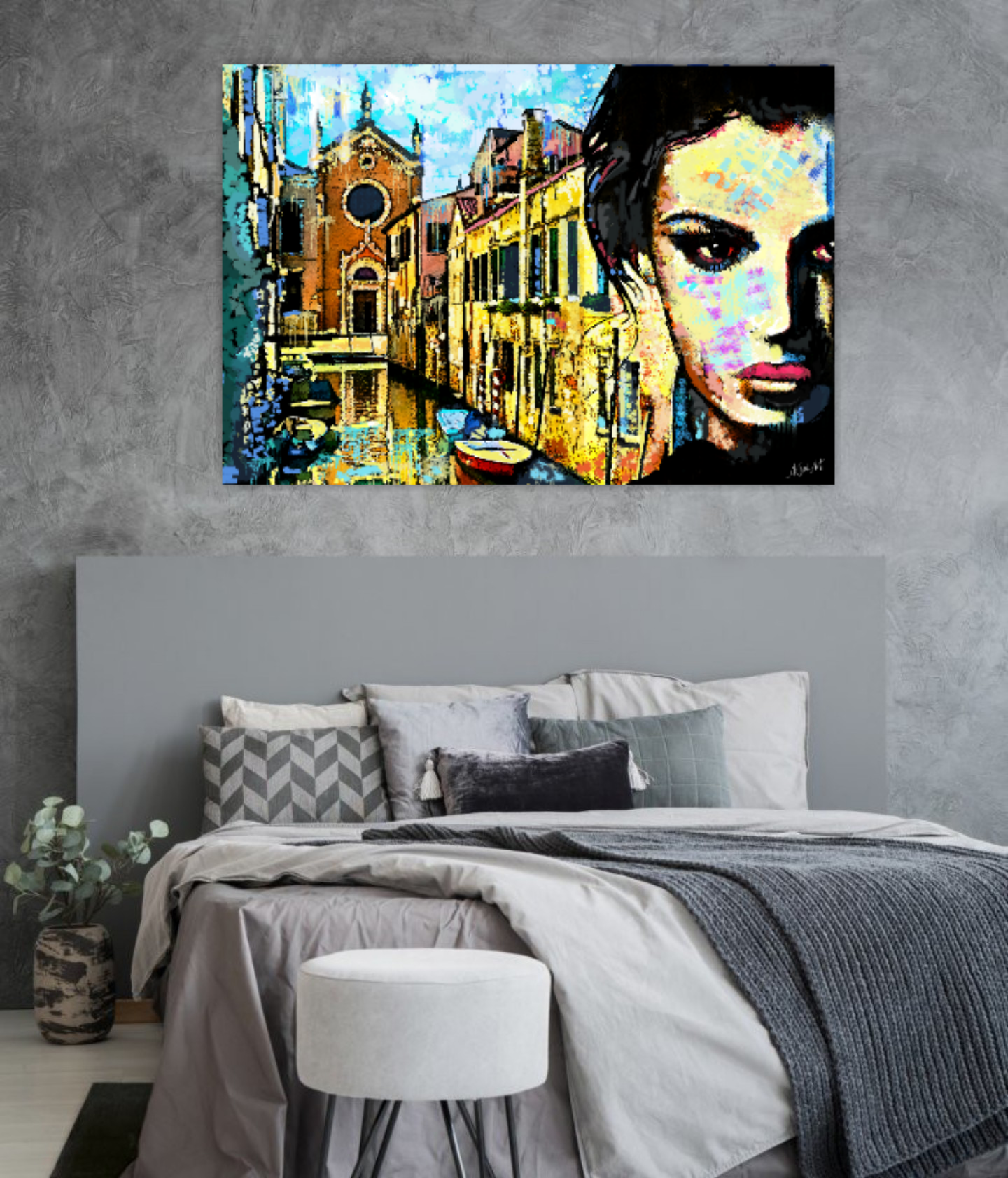 Venetian Story ORIGINAL DIGITAL ART by Alex Solodov