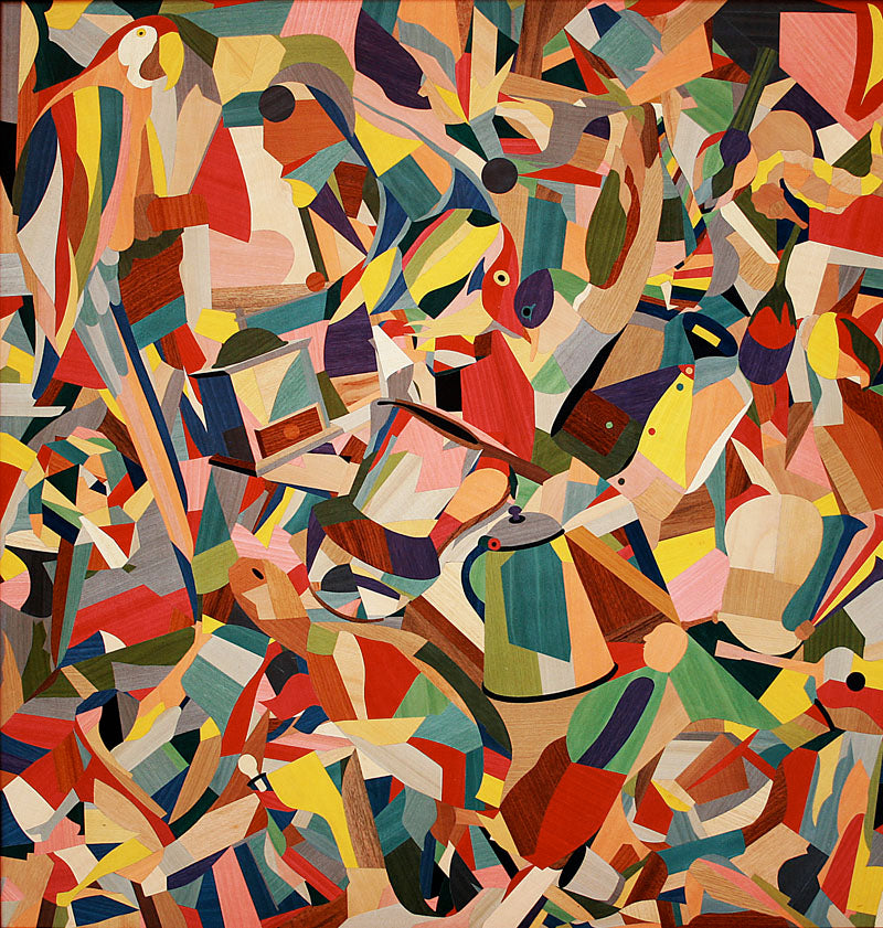 Abstract art, Sharpen your eyesight ORIGINAL ART by Nino Gambino
