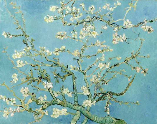 European art, Blooming tree, Van Gogh art prints, Almond blossoms Vincent Van Gogh FINE ART PRINT, Vintage art, impressionism reproductions