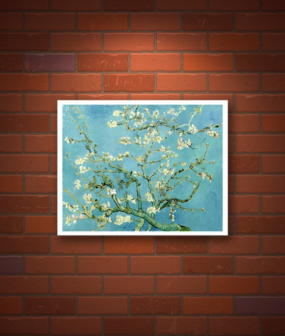 European art, Blooming tree, Van Gogh art prints, Almond blossoms Vincent Van Gogh FINE ART PRINT, Vintage art, impressionism reproductions