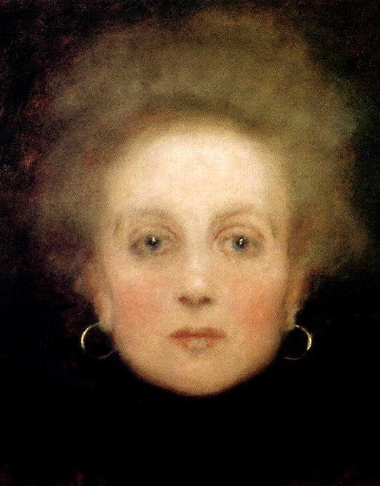 Moody portraits, Gustav Klimt paintings, Vintage art, Portrait of a girl FINE ART PRINT, paintings, Klimt poster, gift, wall art, home decor