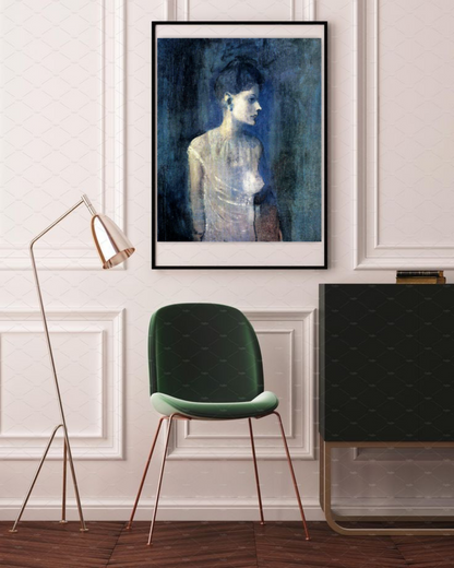 Picasso art prints, European art, Famous art, Girl in Chemise Pablo Picasso FINE ART PRINT