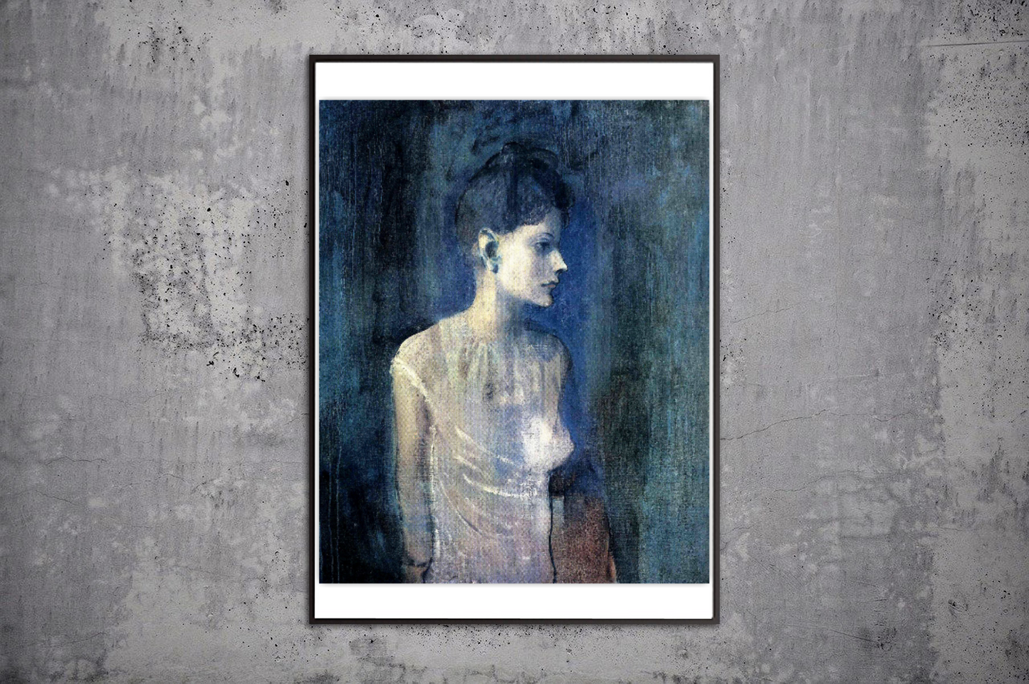 Picasso art prints, European art, Famous art, Girl in Chemise Pablo Picasso FINE ART PRINT