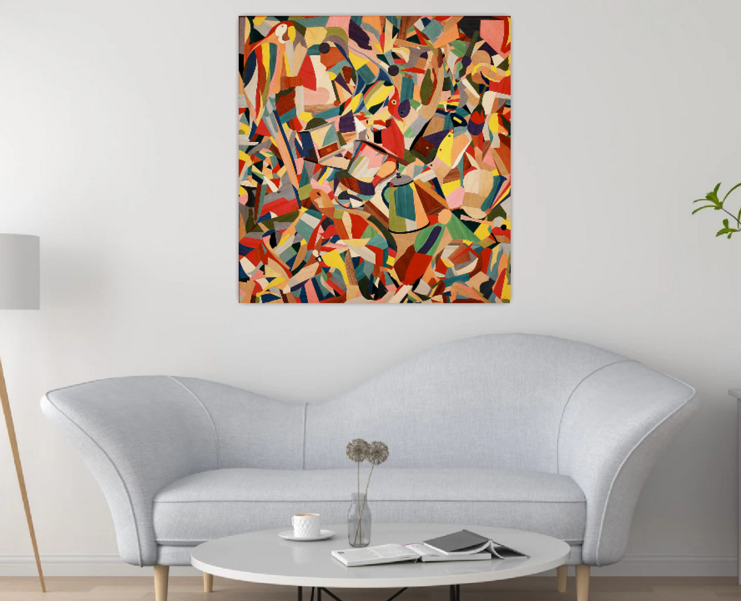 Abstract art, Sharpen your eyesight ORIGINAL ART by Nino Gambino