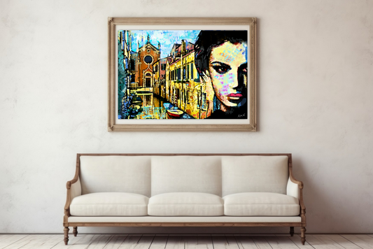 Venetian Story ORIGINAL DIGITAL ART by Alex Solodov