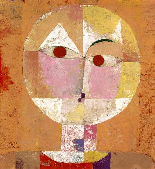 Abstract painting, Abstract art, Abstract face Paul Klee FINE ART PRINT abstract head, wall art, abstract decor home, art posters, art gifts