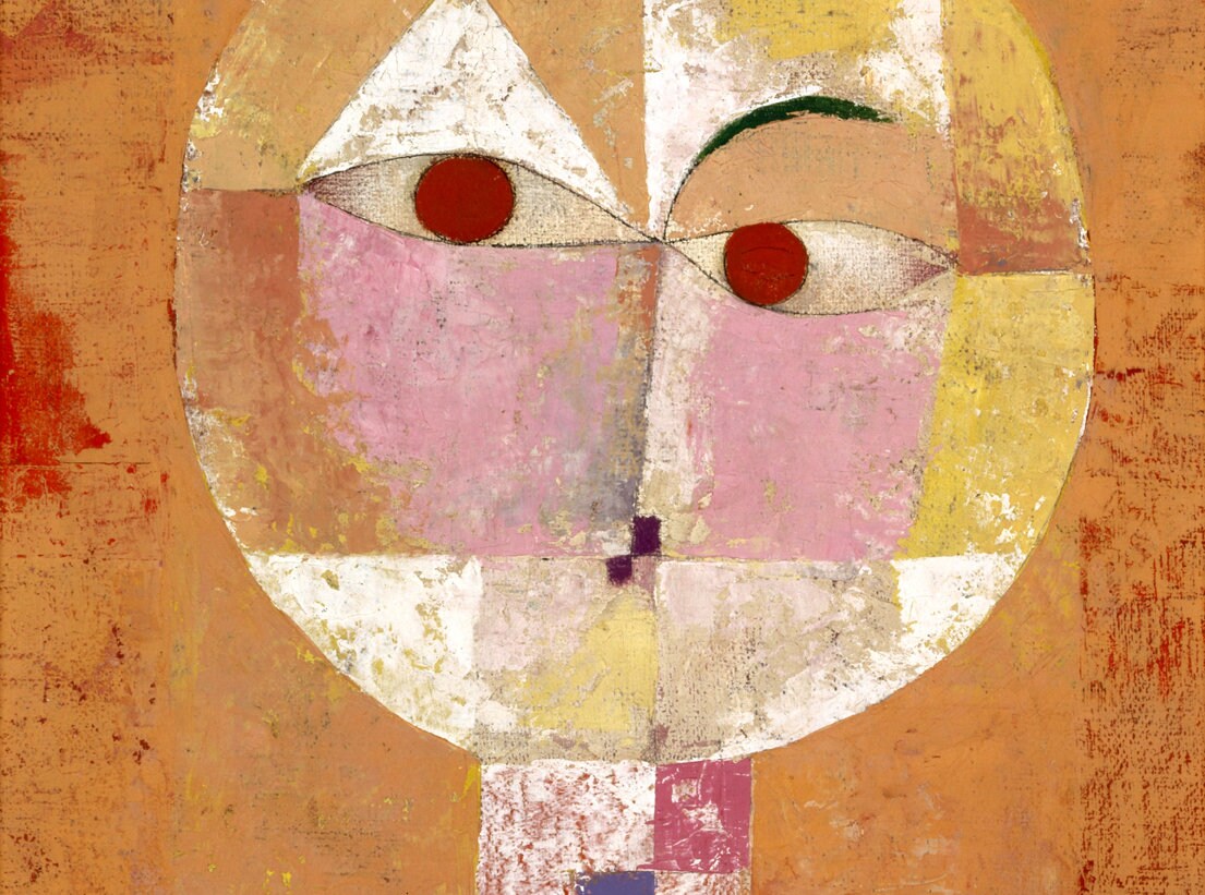 Abstract painting, Abstract art, Abstract face Paul Klee FINE ART PRINT abstract head, wall art, abstract decor home, art posters, art gifts