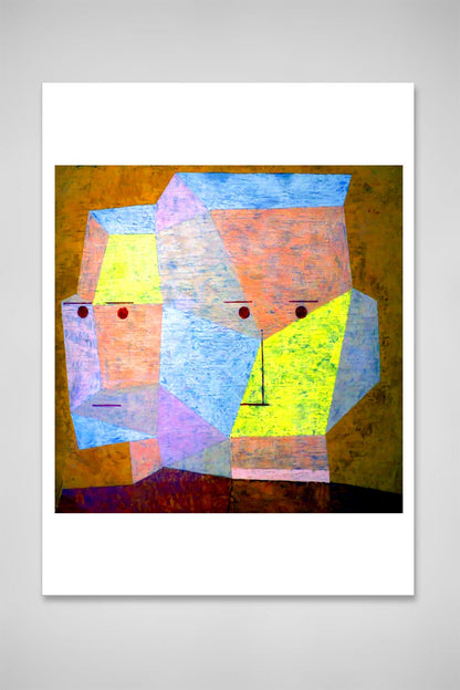 Abstract paintings, Abstract art, Abstract portrait Paul Klee FINE ART PRINT abstract head, wall art, abstract decor, art posters, art gifts