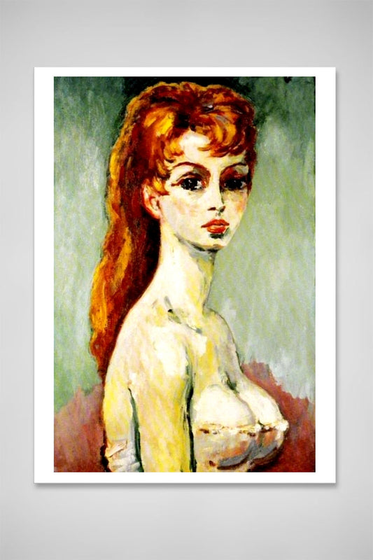 European art, Vintage portrait, painting, Brigitte Bardot Kees van Dongen FINE ART PRINT, wall art, home decor, vintage prints, art posters